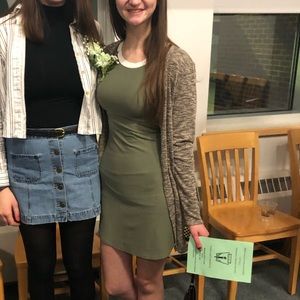 Size small juniors fitted dress